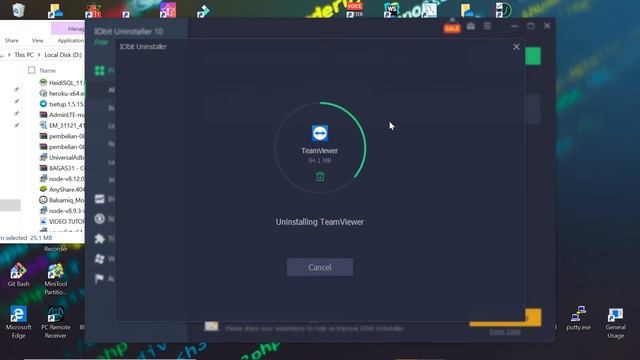 Cara uninstall program sampai ke akar akarnya di pc atau laptop dengan iobit uninstaller смотреть онлайн