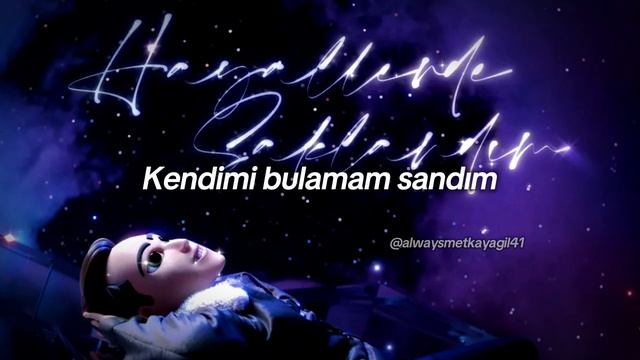 Mete Kayagil - Hayallerde Saklandım (Speed Up, Lyrics)