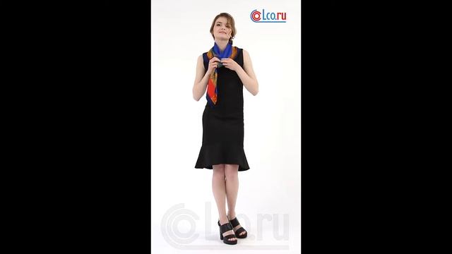 2103 8cb Шёлковый платок "Геометрия" смотреть онлайн