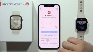 HUAWEI Watch Fit 3: Easy Pairing with iPhone