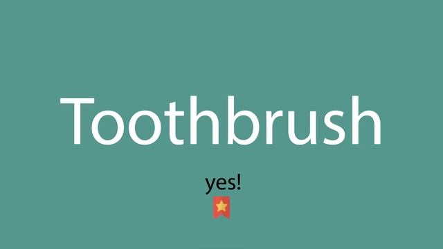 Toothbrush pronunciation смотреть онлайн