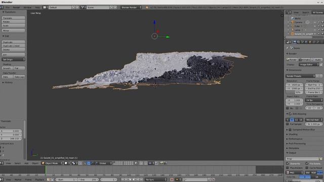 Transformer un fichier OBJ de 3D Deploy pour l'impression 3D, étape 1 смотреть онлайн