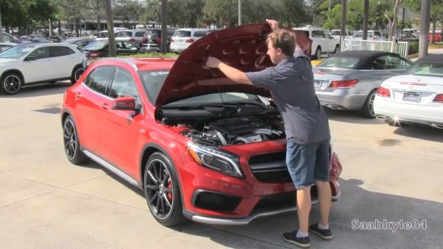2015 Mercedes Benz GLA45 AMG 4Matic Start Up, Exhaust, and In Depth Review смотреть онлайн