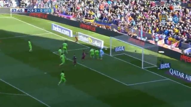 Jordi Alba GOAL HD • Barcelona 1 - 0 Getafe смотреть онлайн