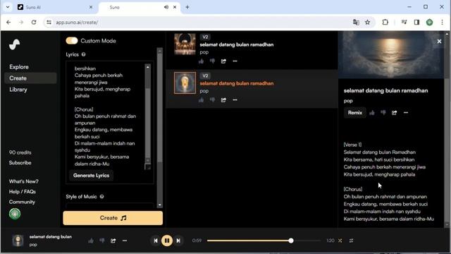 Cara Membuat Lagu Durasi Panjang di Suno AI. Suno full song смотреть онлайн