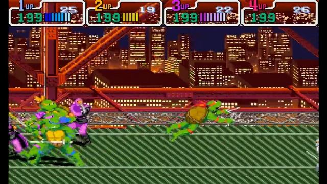 Прохождение Teenage Mutant Ninja Turtles Черепахи во времени 1991 | серия 1 смотреть онлайн