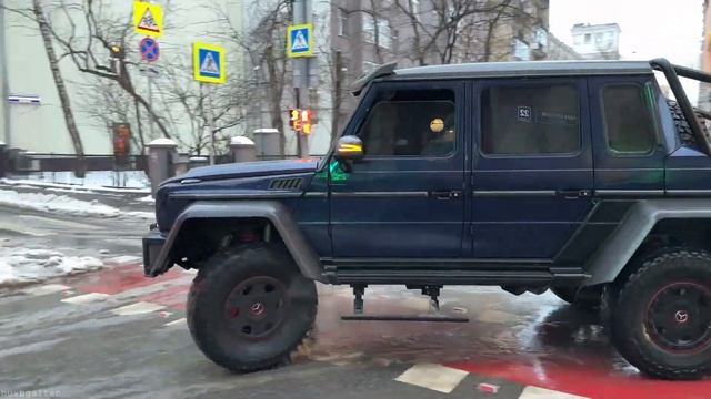 G63 AMG 6X6 MANSORY смотреть онлайн