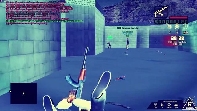 SAMP | [RN.RP] Rina Roleplay | Paintball'da Combat Shotgun & Ak-47 & Deagle | İce World Coşturduk | смотреть онлайн