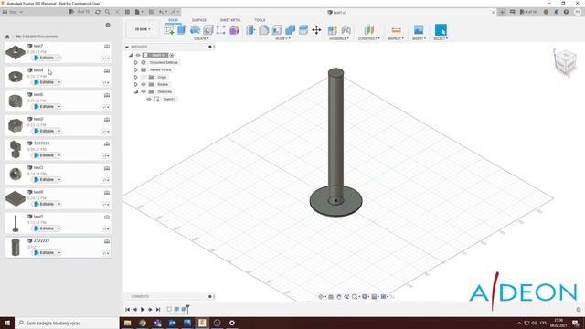 Fusion 360 omezení na 10 dokumentů pro kutily смотреть онлайн