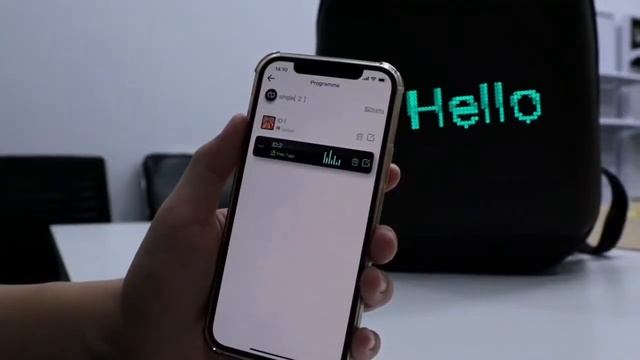 How to connect to your LED backpack via LOY Space App смотреть онлайн