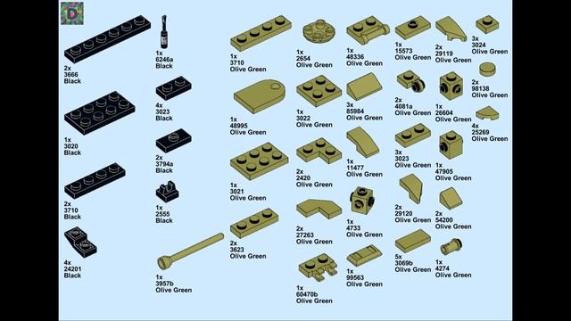Мини танк ИС-7 из Лего (ремодель) // Mini tank IS-7 made of Lego (remodel) смотреть онлайн