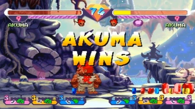 [TAS] Akuma VS Akuma (Pocket Fighter) смотреть онлайн