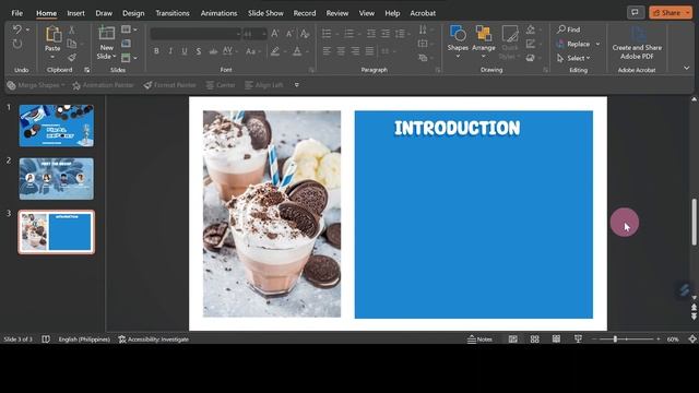 Oreo PPT Template - Free and Easy to make PPT Template смотреть онлайн