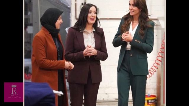 PRINCESS KATE'S transition from midi dresses to suits смотреть онлайн