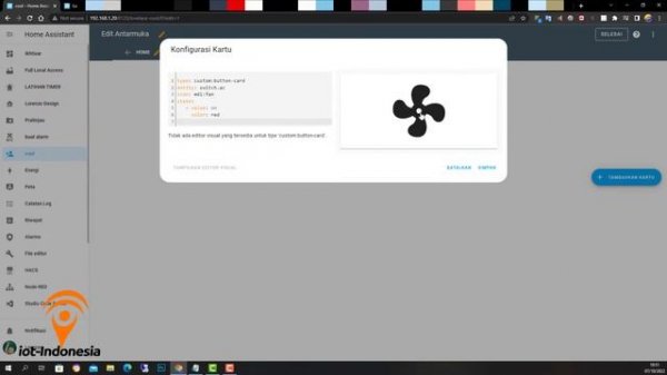 Install Button Card Di Home Assistant