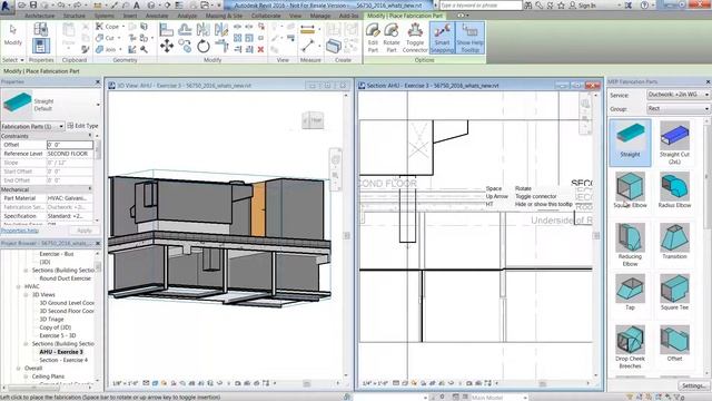 Revit 2016 - Content for MEP Fabrication Detailing смотреть онлайн