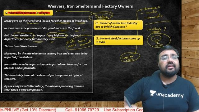 L29: Decline of Traditional Iron Industry & Rise of TISCO | Class 8 History NCERT | UPSC CSE/IAS смотреть онлайн