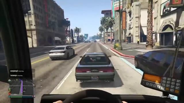 Linha: AIDLS-Vinewood 01V/10 (Circular Premium) | Motorista de Ônibus Rodoviário [GTA VIDA REAL] смотреть онлайн