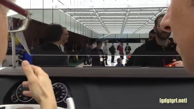 Audi Heads Up Display at #CES 2012 смотреть онлайн