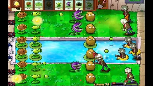 РАСТЕНИЯ ПРОТИВ ЗОМБИ! PLANTS VS. ZOMBIES! смотреть онлайн