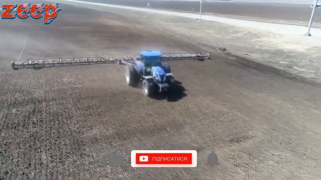 Якісно виконує і польові і транспортні роботи? | Трактор New Holland T7060 смотреть онлайн