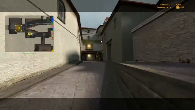 CS Sourse | Играю с ботами :D смотреть онлайн