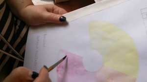 Отмывка спектра  2 этап Красный цвет