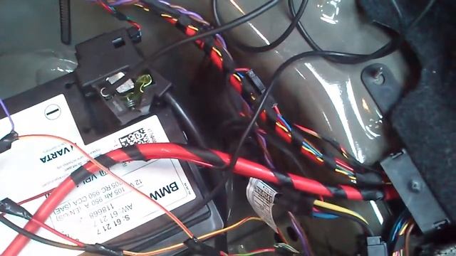 GPS instrument Installation on a BMW vehicle смотреть онлайн