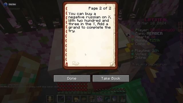 How I Found ILLEGAL Vault in this Lifesteal SMP | Firemc смотреть онлайн