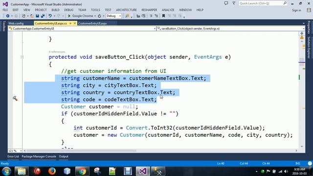 51. Update Customer with Customer Code Existing Check смотреть онлайн