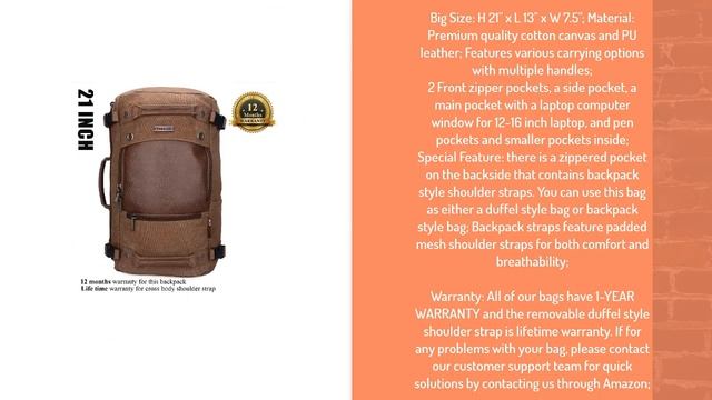Best Travel Backpacks in 2019- The 5 Best Backpack For Traveling смотреть онлайн