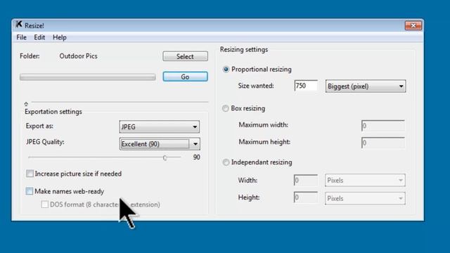 Resize Pictures With Resize! Tutorial - Windows Mac Free Download - JPG PNG смотреть онлайн