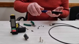 Изготовление SDI кабеля BNC-DIN 1.0/2.3 для Blackmagic