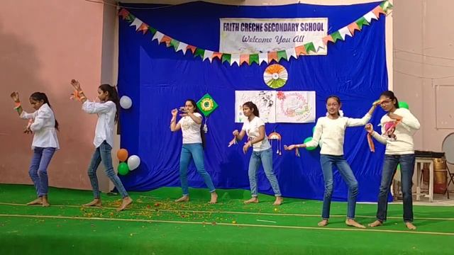 Patriotic Fusion || Chak de india X India wale X Suno gaur se duniya walo || Dance Performance смотреть онлайн
