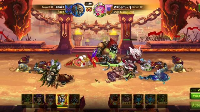Hero Wars Ishmael vs Keira blender in TOP 5 Arena смотреть онлайн