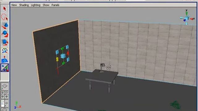 Assigning Materials / Textures and Mapping 3d Room Illusion with Maya смотреть онлайн