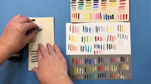 Rembrandt Soft Pastel Review And Pastel Demonstration #RembrandtPastels