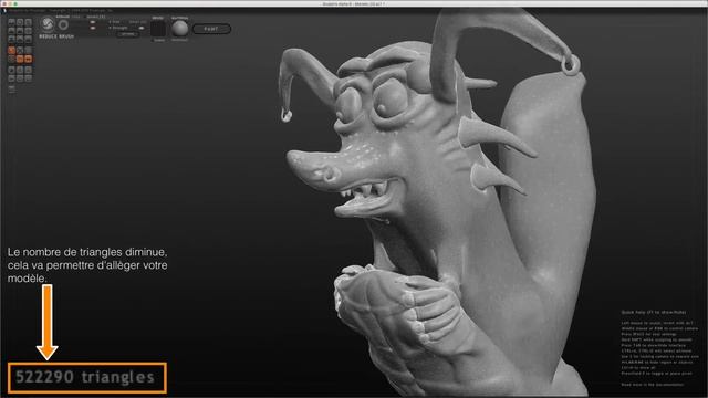 Sculptris - 11 - Subdivide All / Reduce Select смотреть онлайн