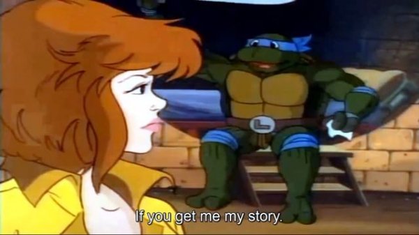 TMNT 1987 with subtitles 1987 // The very first season 1 episode 1 // Turtle Tracks