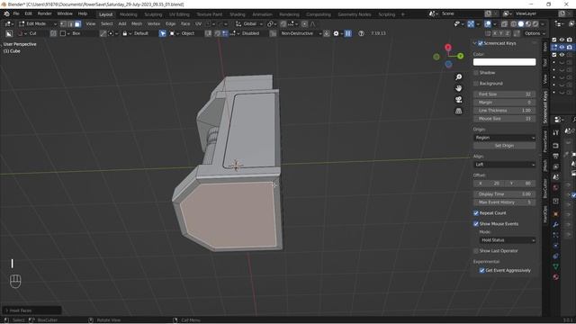 HardOps and BoxCutter: Blender tutorial/ смотреть онлайн
