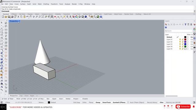 Rhino 8 Tutorial for Architects | Episode - 01 | Interface & Viewport смотреть онлайн