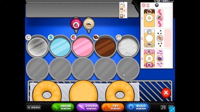 Жарим  пончики)