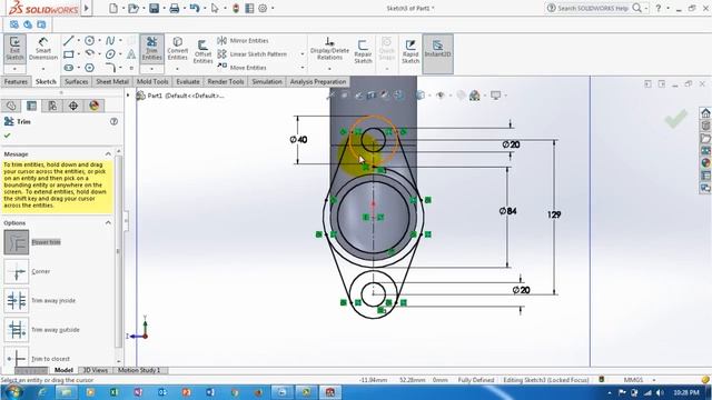 SolidWorks Tutorial - Free Video Tutorial for New Learners - Part 03 (Elbow Pipe) смотреть онлайн