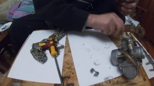 Японский карбюратор " Микуни ",регулировка.