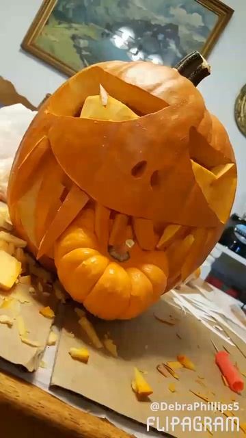 Halloween Pumpkin Design and Carving/ Kids/ DIY смотреть онлайн