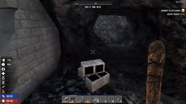 016. 7 Days to Die. День 5. Мастерская и задний двор автомастерской [20181201] смотреть онлайн