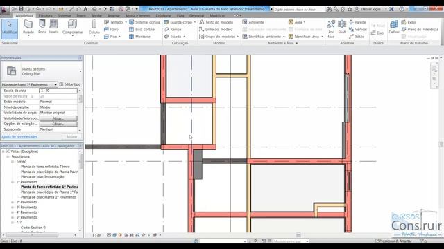 Revit 2013 Aula 30: Inserindo forros por croqui смотреть онлайн