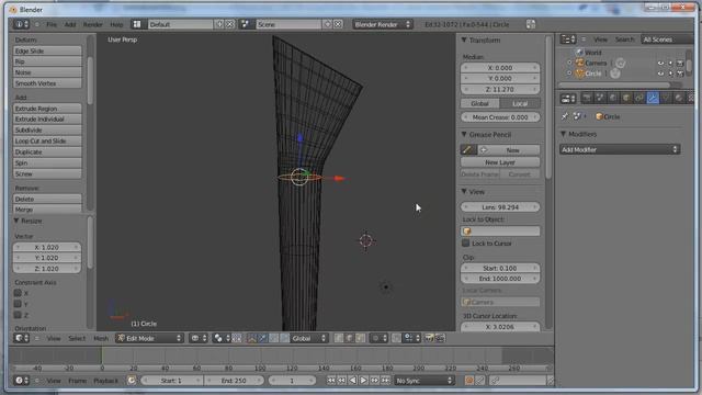 Creating a hip implant using Blender 2.5 смотреть онлайн