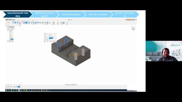 Fusion 360 CAM, příprava dat pro CNC - MFG Roadshow ř.2022 смотреть онлайн