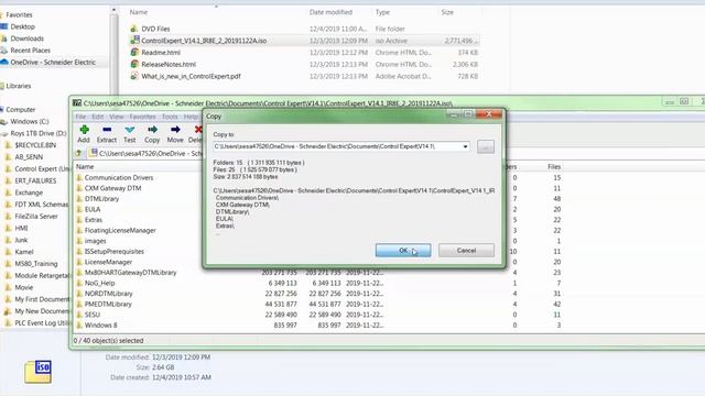 Installing EcoStruxure Control Expert via ISO Extraction | Schneider Electric Support смотреть онлайн